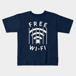 Free Wi-Fi Kids T-Shirt